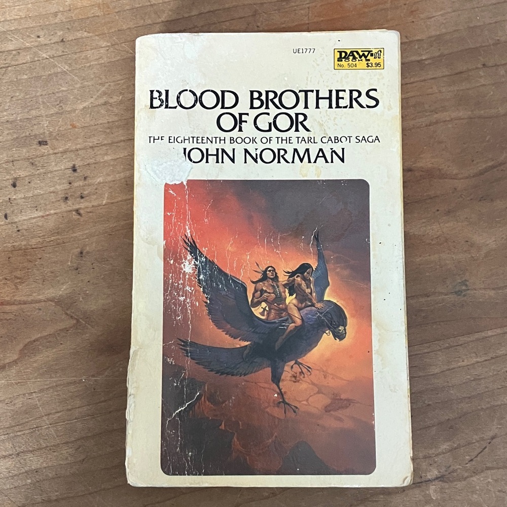 Blood Brothers of Gor by John Norman - paperback softCover vintage - book 18
